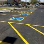 Otopark yol çizgisi